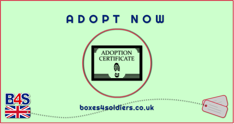 Adopt a Squaddie/ British Soldier