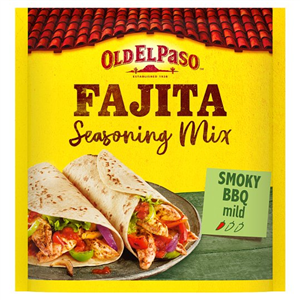 Old El Paso Smoky Bbq Fajita Seasoning Mx 35g