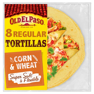 Old El Paso Soft Corn Tortillas X8 335g