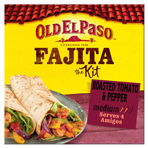 Old El Paso Tomato & Pepper Fajita Kit 505g