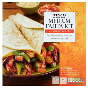 Tesco Medium Fajita Kit 475g