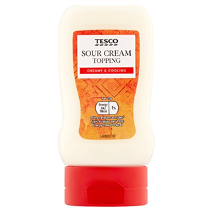 Tesco Sour Cream Topping 280g