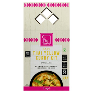 Thai Taste Easy Thai Yellow Curry Kit 224g