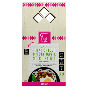 Thai Taste Easy Thai Chilli & Holy Basil Kit 220G