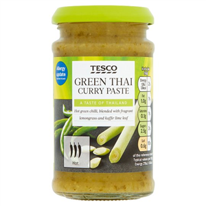 Tesco Thai Green Curry Paste 200g