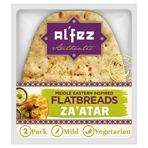 Al Fez Middle Eastern Za Atar Flatbreads 2 Pack