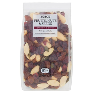 Tesco Fruit Nut & Seed Mix 300G