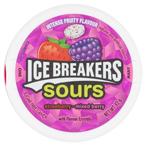 Ice Breakers Mixed Berry Sours 42G