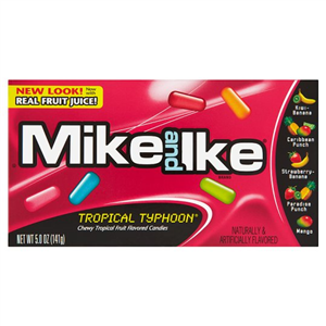Mike & Ike Tropical Typhoon Candies 141G