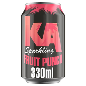 Ka Sparkling Fruit Punch 330ml Can