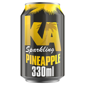 Ka Sparkling Pineapple 330ml Can