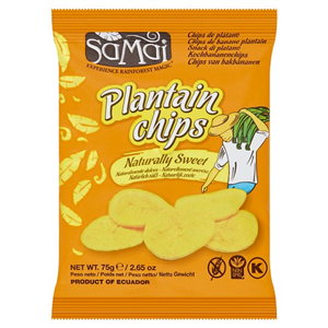 Samai Sweet Plantain Chips 75G