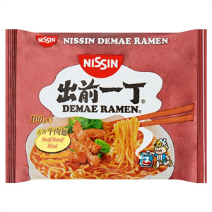 Nissin Demae Ramen Beef Noodles 100g