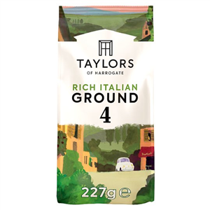 Taylors Rich Italian Ground Coffee 227G