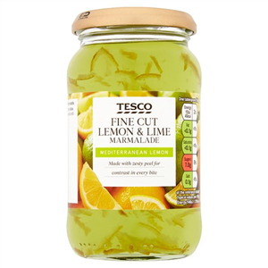 Tesco Fine Cut Lemon & Lime Marmalade 454G