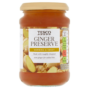 Tesco Ginger Preserve 340G