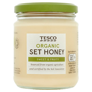 Tesco Organic Set Honey 340g