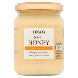 Tesco Set Honey 454G