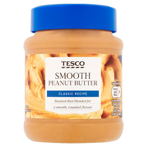 Tesco Smooth Peanut Butter 340G
