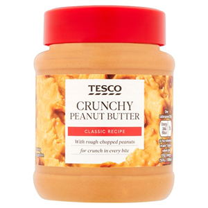 Tesco Crunchy Peanut Butter 340g