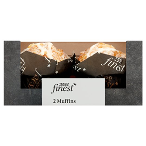 Tesco Finest Sicilian Lemon Curd Muffins 2 Pack
