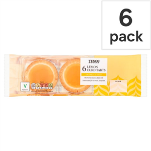 Tesco Lemon Curd Tarts 6 Pack