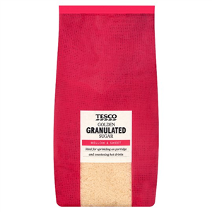 Tesco Golden Granulated Sugar 1Kg