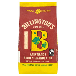 Billingtons Golden Granulated Sugar Fair Trade 500G