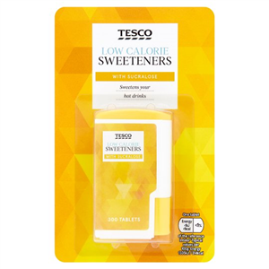 Tesco Sucralose Tablet Sweetener 300Pk