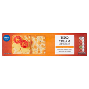 Tesco Cream Crackers 300g