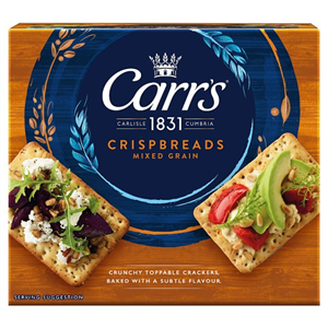Carrs Crispbred Mixe Grain 5 Pack 190G