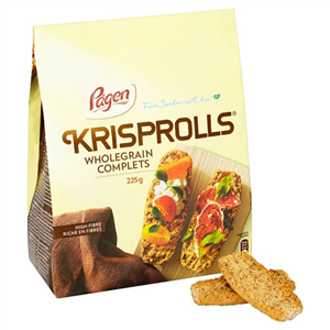 Pagen Wholegrain Krisprolls 225g