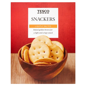 Tesco Snackers Crackers 200G