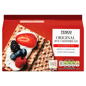 Tesco Original Rye Crisp Bread 250G