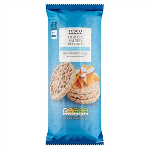 Tesco Lightly Salted Rice Cakes 130G