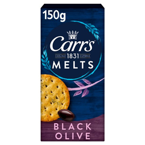 Carrs Melts Black Olive 150G