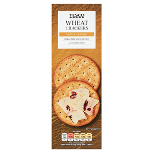 Tesco Wheat Cracker 170G