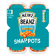 Heinz Baked Beans No Added Sugar Snap Pots 4 X200g