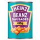 Heinz Baked Beans With Pork Sausages In Tomato Sauce 415G