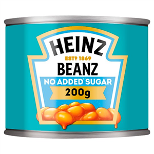 Heinz Baked Beans No Added Sugar In Tomato Sauce 200G