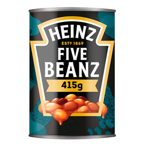 Heinz Five Beans In Tomato Sauce 415G
