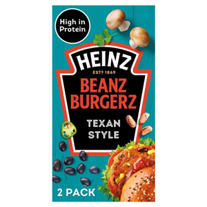 Heinz Baked Beans Burgerz Texan Style 2 Pack 180G