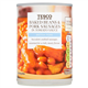 Tesco Baked Beans & Pork Sausages In Tomato Sauce 395G