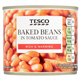 Tesco Baked Beans In Tomato Sauce 220G