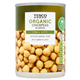 Tesco Organic Chick Peas In Water 400G