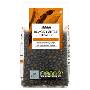 Tesco Black Turtle Beans 500G