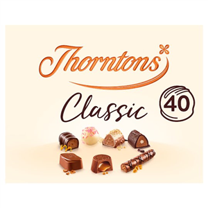 Thorntons Classic Collection Of Milk, Dark & White Chocolate 449G