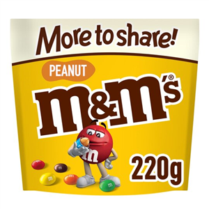 M&M Peanut More To Share Pouch 268G