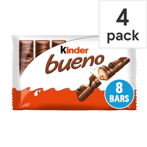 Kinder Bueno Milk & Hazelnut 4 Pack 172g