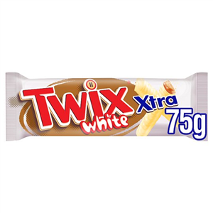 Twix White Chocolate Extra Single Twin 75G